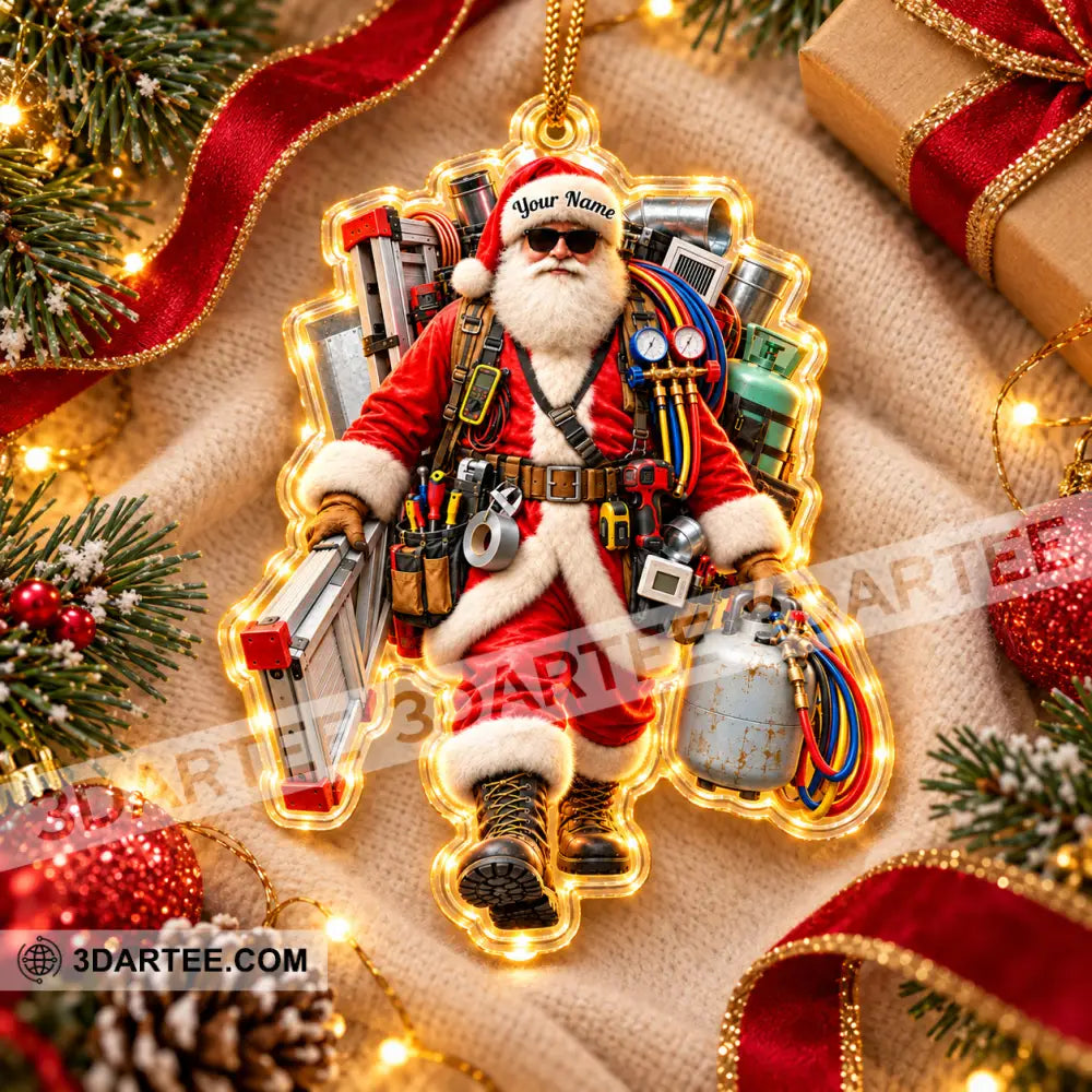 HVAC Tech Home Decor Christmas Ornament Personalized Ornament - Ornament