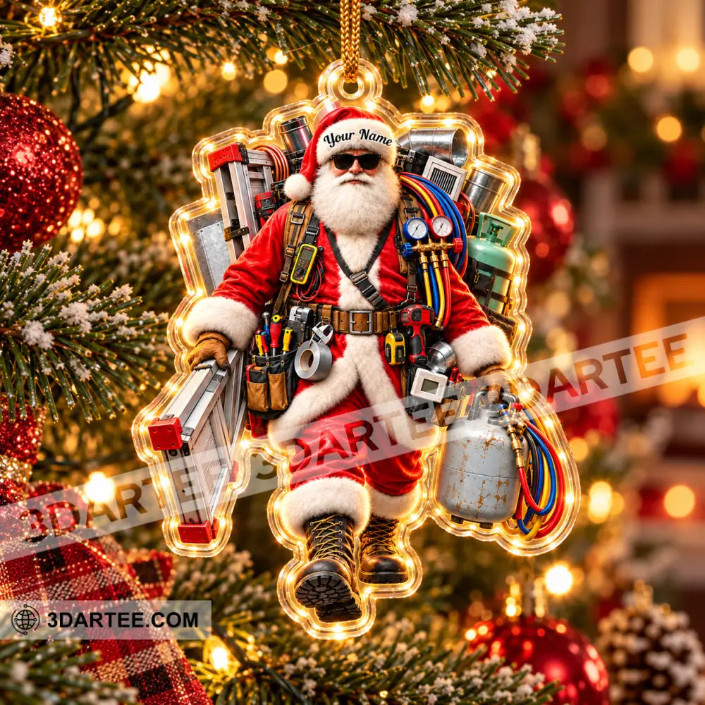 HVAC Tech Home Decor Christmas Ornament Personalized Ornament - Ornament