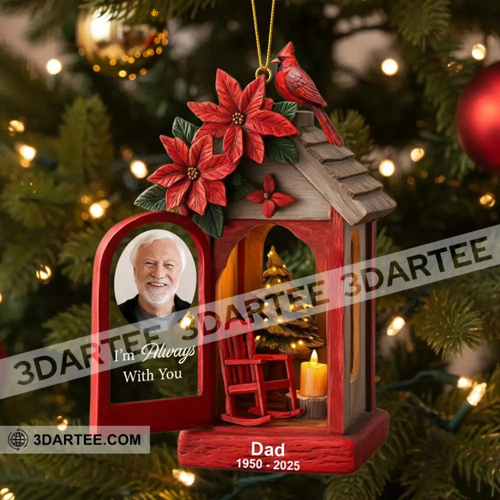 I Am Always With You Home Decor Christmas Ornament Personalized Ornament Ornament