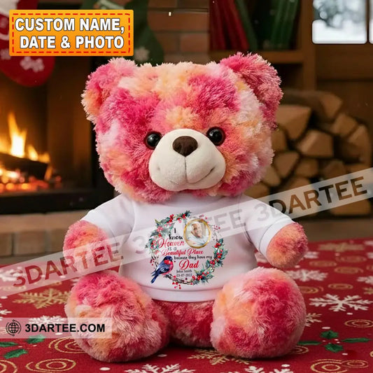 I Know Heaven Is A Beautiful Place Bear Personalized Teddy Bear Shirt Graduate Teddy Bear Shirt