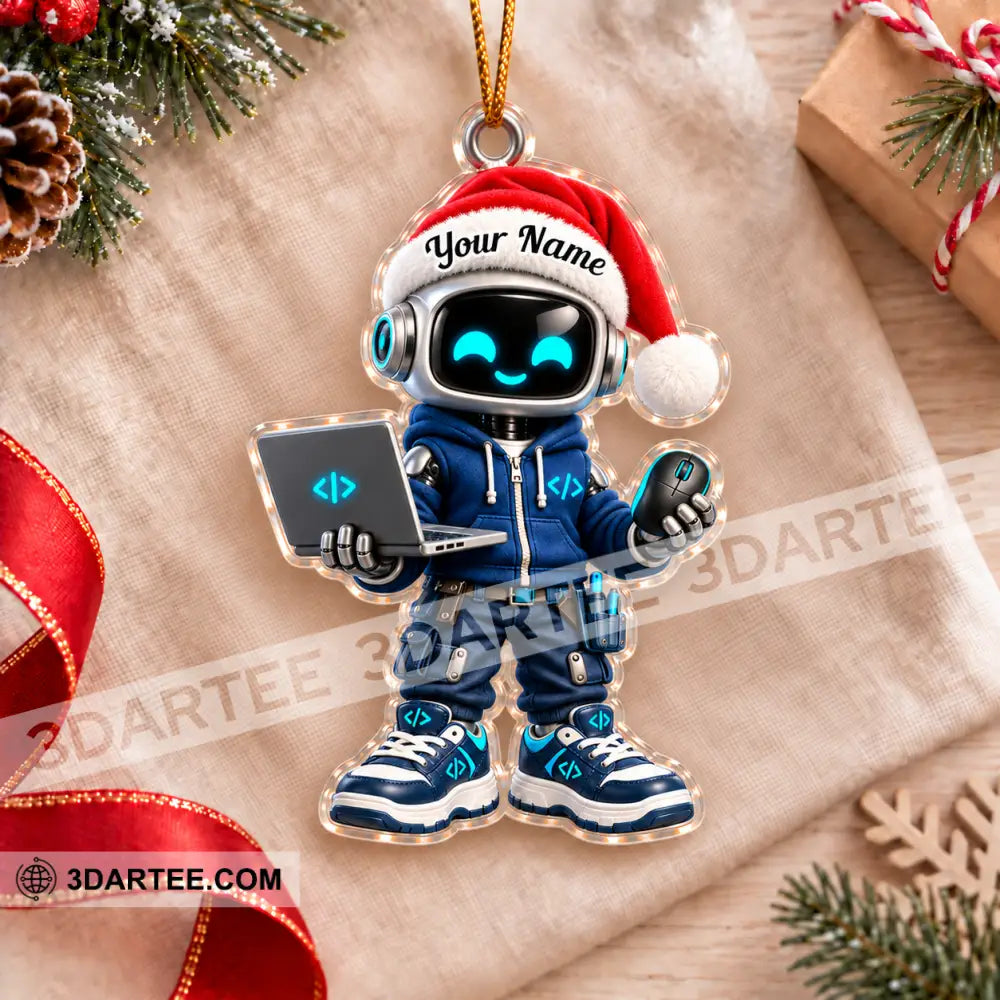 IT Home Decor Christmas Ornament Personalized Ornament - Ornament