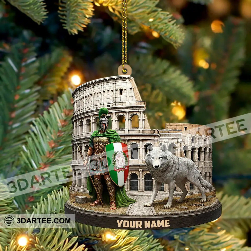 Italy Home Decor Christmas Ornament Personalized Ornament Ornament