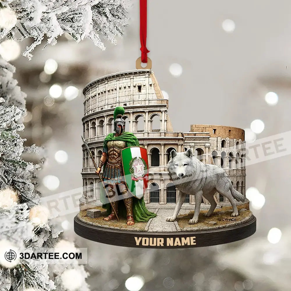 Italy Home Decor Christmas Ornament Personalized Ornament Ornament