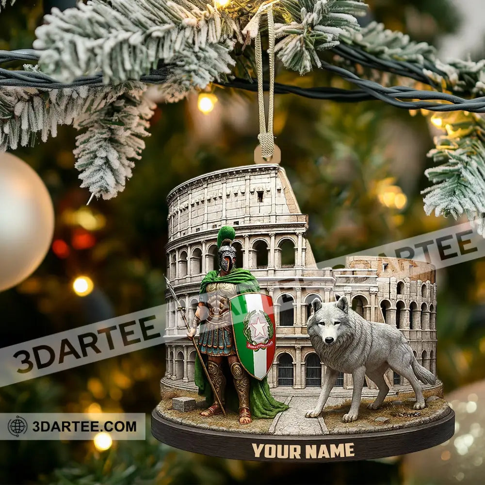 Italy Home Decor Christmas Ornament Personalized Ornament Ornament