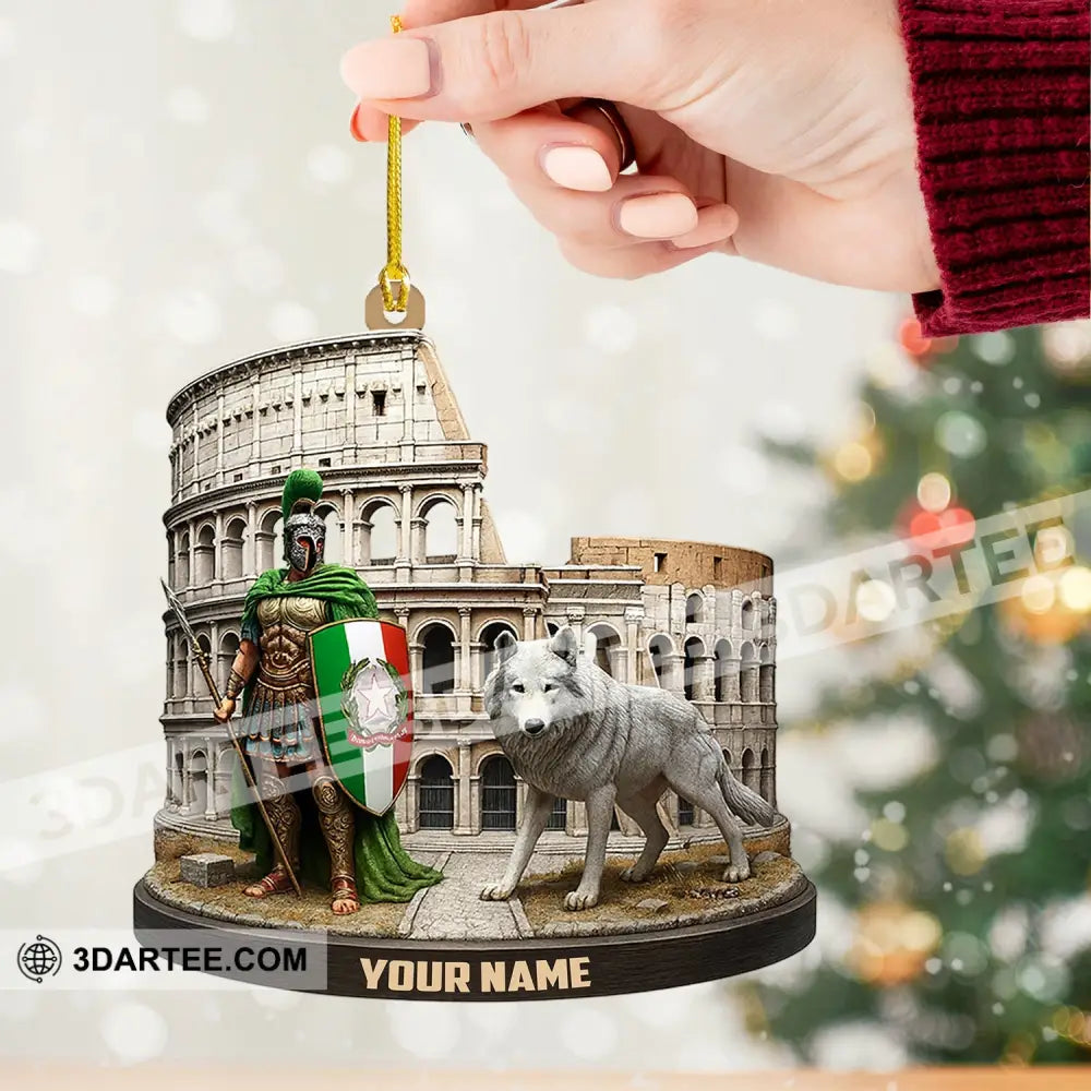 Italy Home Decor Christmas Ornament Personalized Ornament Ornament