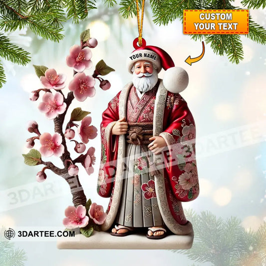 Japanese Santa Home Decor Christmas Ornament Personalized Ornament Ornament
