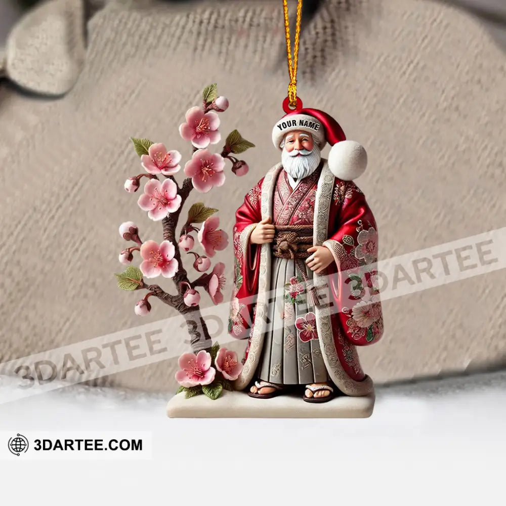 Japanese Santa Home Decor Christmas Ornament Personalized Ornament Ornament