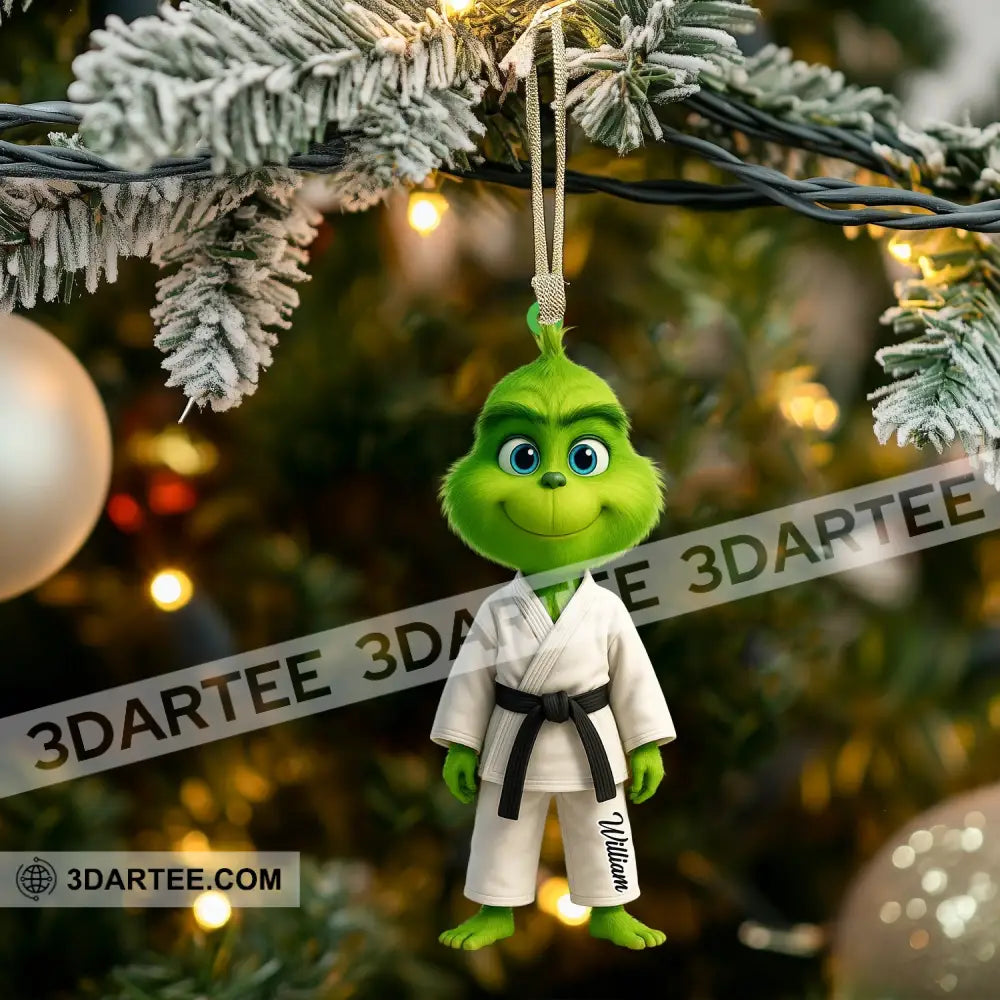 Judo Christmas Home Decor Christmas Ornament Personalized Ornament Ornament
