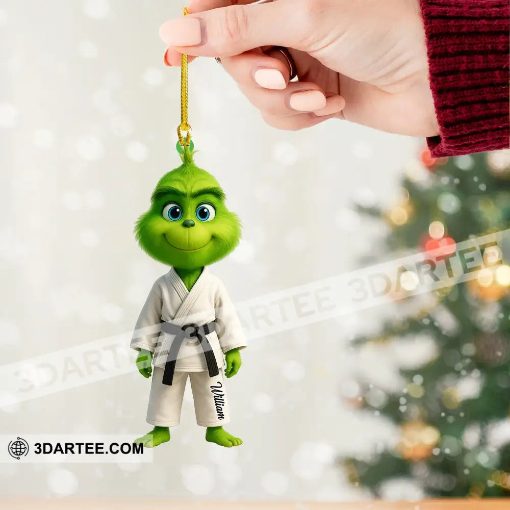 Judo Christmas Home Decor Christmas Ornament Personalized Ornament Ornament