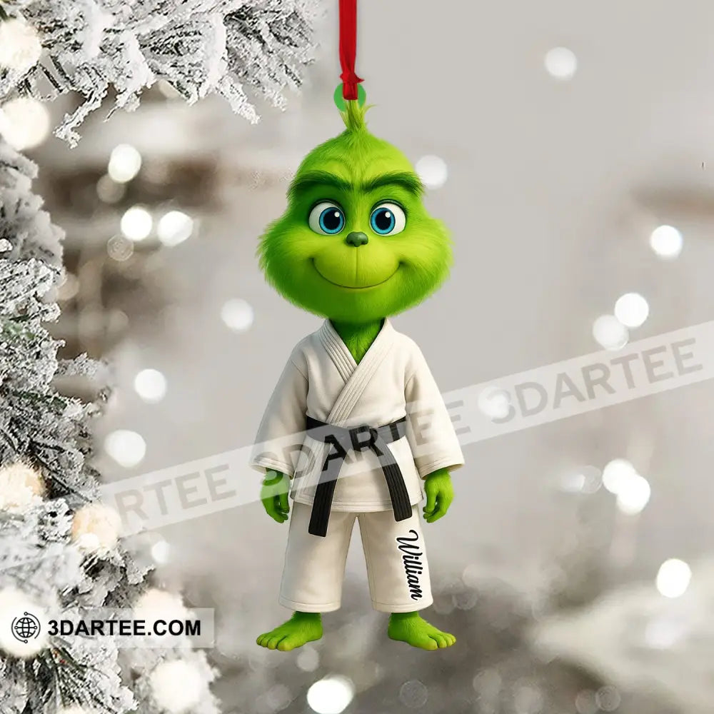 Judo Christmas Home Decor Christmas Ornament Personalized Ornament Ornament