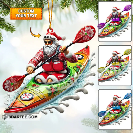 Kayak Christmas Home Decor Christmas Ornament Personalized Ornament 3.54’’ / 1 Ornament Ornament