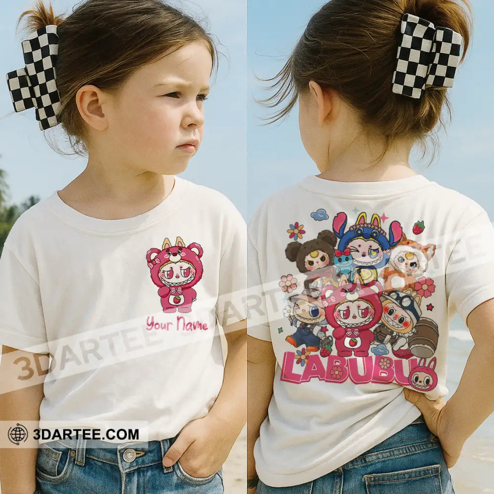Kid And Adult T-Shirt - Custom Cute Costume The Monsters Labubu T-Shirt Cute Collectible Gift Apparel
