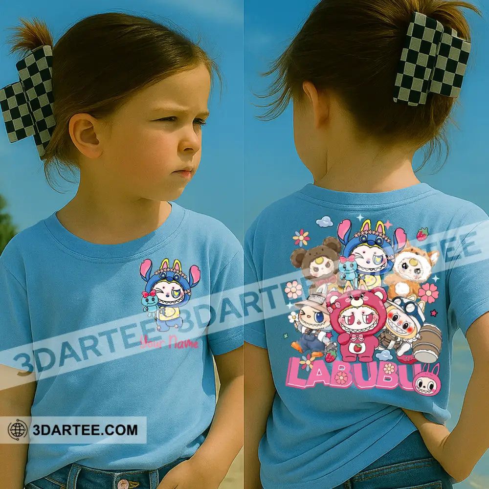 Kid And Adult T-Shirt - Custom Cute Costume The Monsters Labubu T-Shirt Cute Collectible Gift Apparel