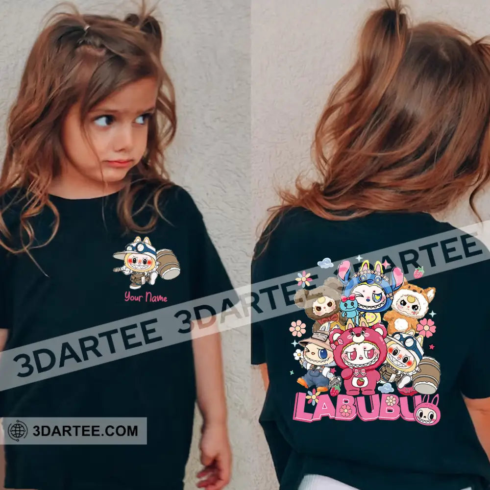 Kid And Adult T-Shirt - Custom Cute Costume The Monsters Labubu T-Shirt Cute Collectible Gift Apparel