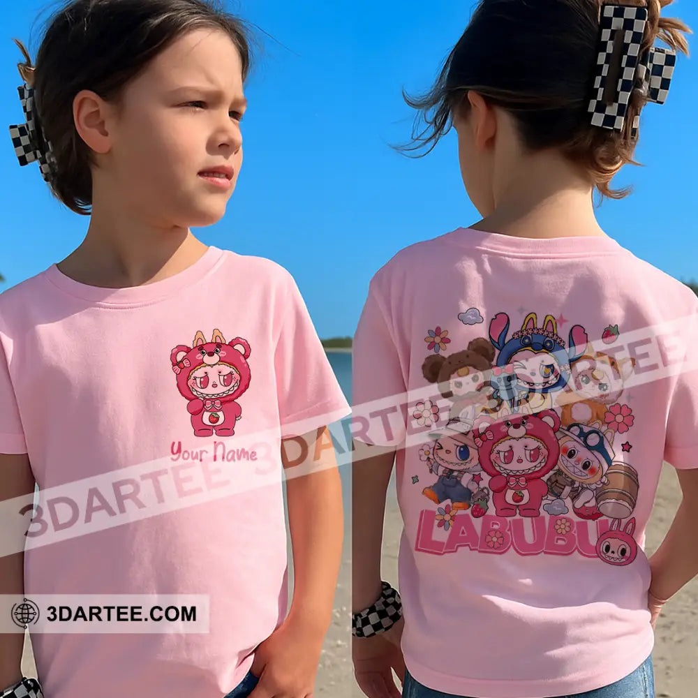 Kid And Adult T-Shirt - Custom Cute Costume The Monsters Labubu T-Shirt Cute Collectible Gift Apparel