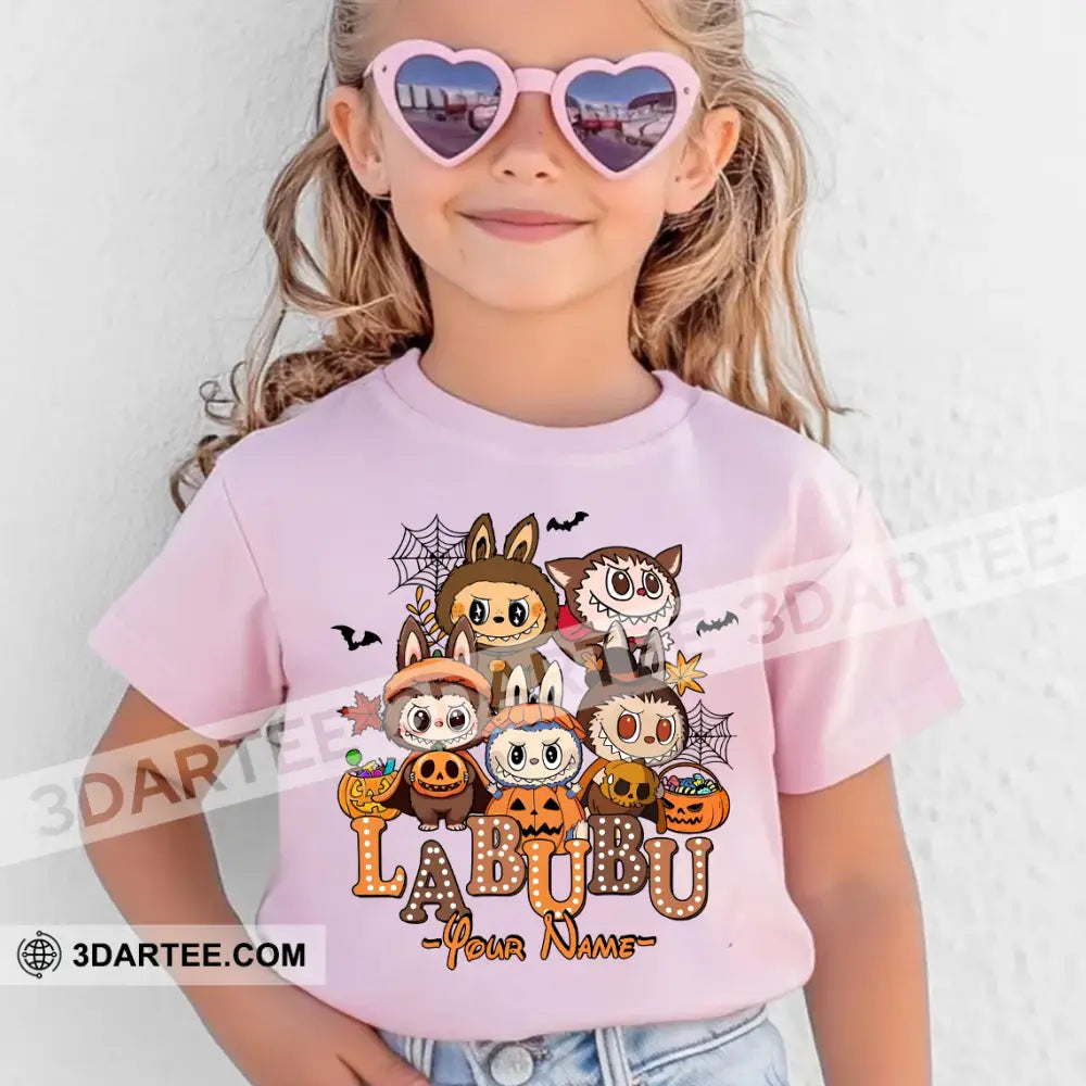 Kid And Adult T-Shirt - Custom Halloween Costumes Labubu The Monsters T-Shirt Cute Collectible Gift Apparel