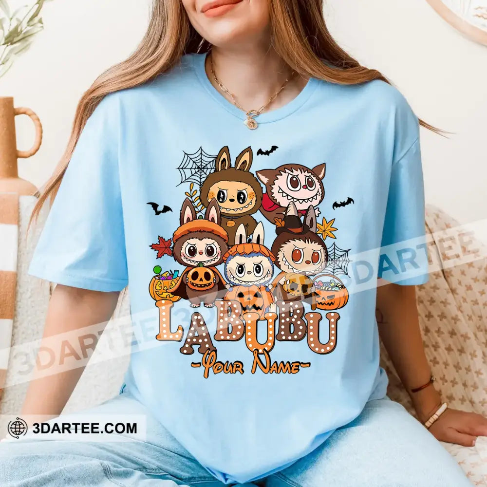Kid And Adult T-Shirt - Custom Halloween Costumes Labubu The Monsters T-Shirt Cute Collectible Gift Apparel
