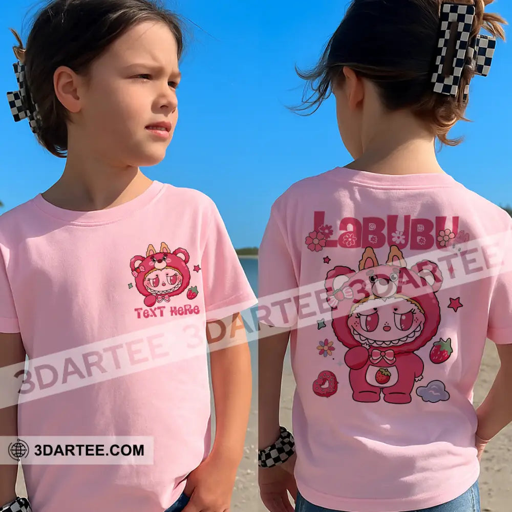 Kid And Adult T-Shirt - Custom Lotso Bear Costume The Monsters Labubu T-Shirt Cute Collectible Gift Apparel