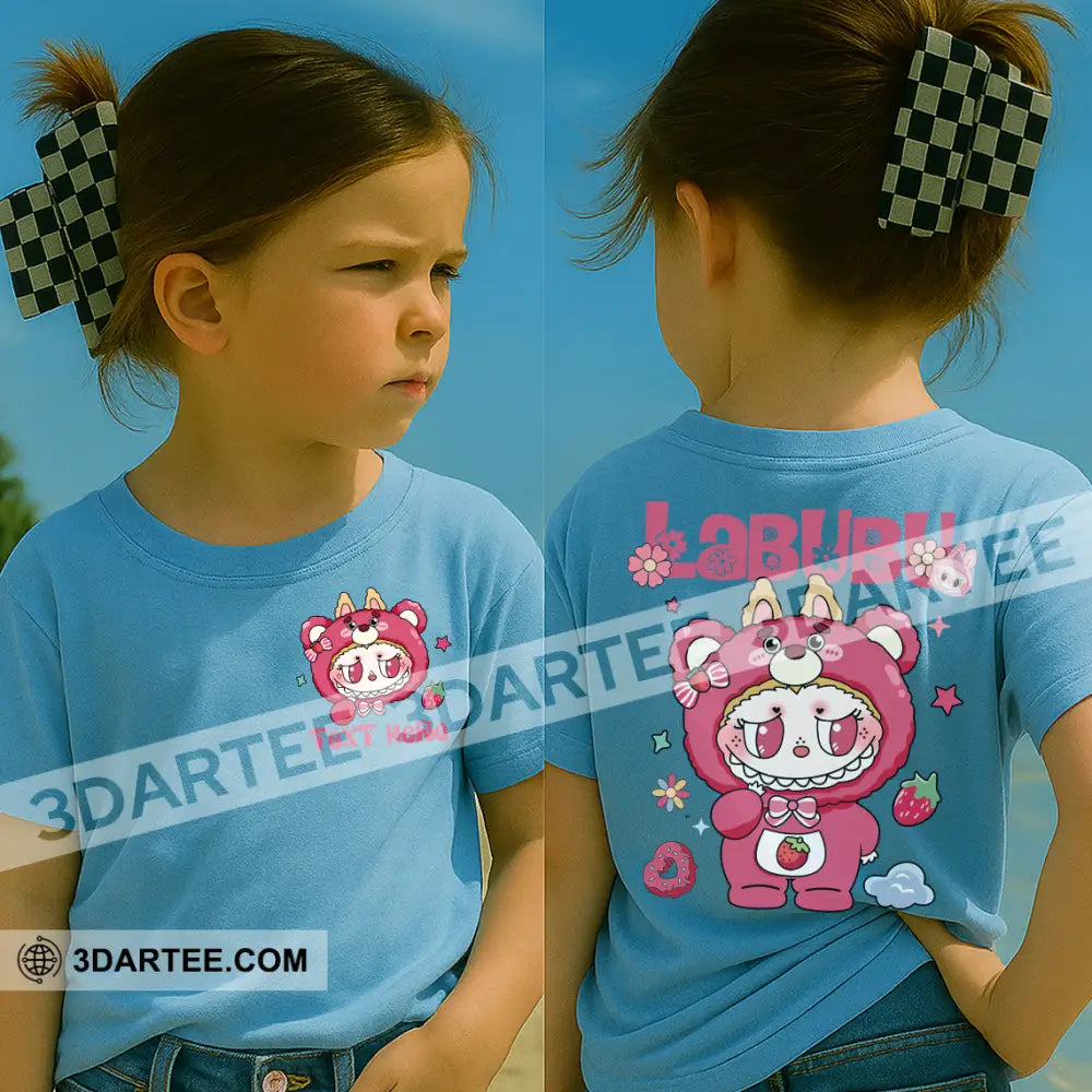 Kid And Adult T-Shirt - Custom Lotso Bear Costume The Monsters Labubu T-Shirt Cute Collectible Gift Apparel