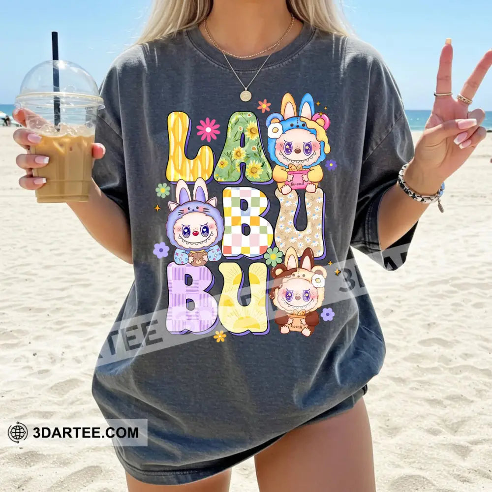 Kid And Adult T-Shirt - Labubu The Funny And Cute Monsters-Shirt Apparel