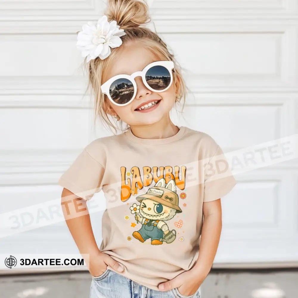 Kid And Adult T-Shirt - Labubu The Monsters Cute T-Shirt Cute Collectible Gift Apparel