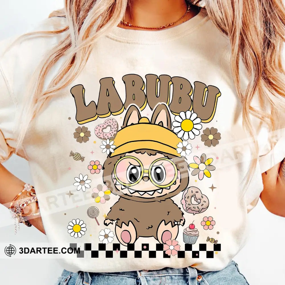 Kid And Adult T-Shirt - Labubu The Monsters T-Shirt The Cute Labubu Design Apparel