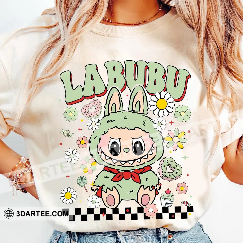 Kid And Adult T-Shirt - Labubu The Monsters T-Shirt The Cute Labubu Design Apparel