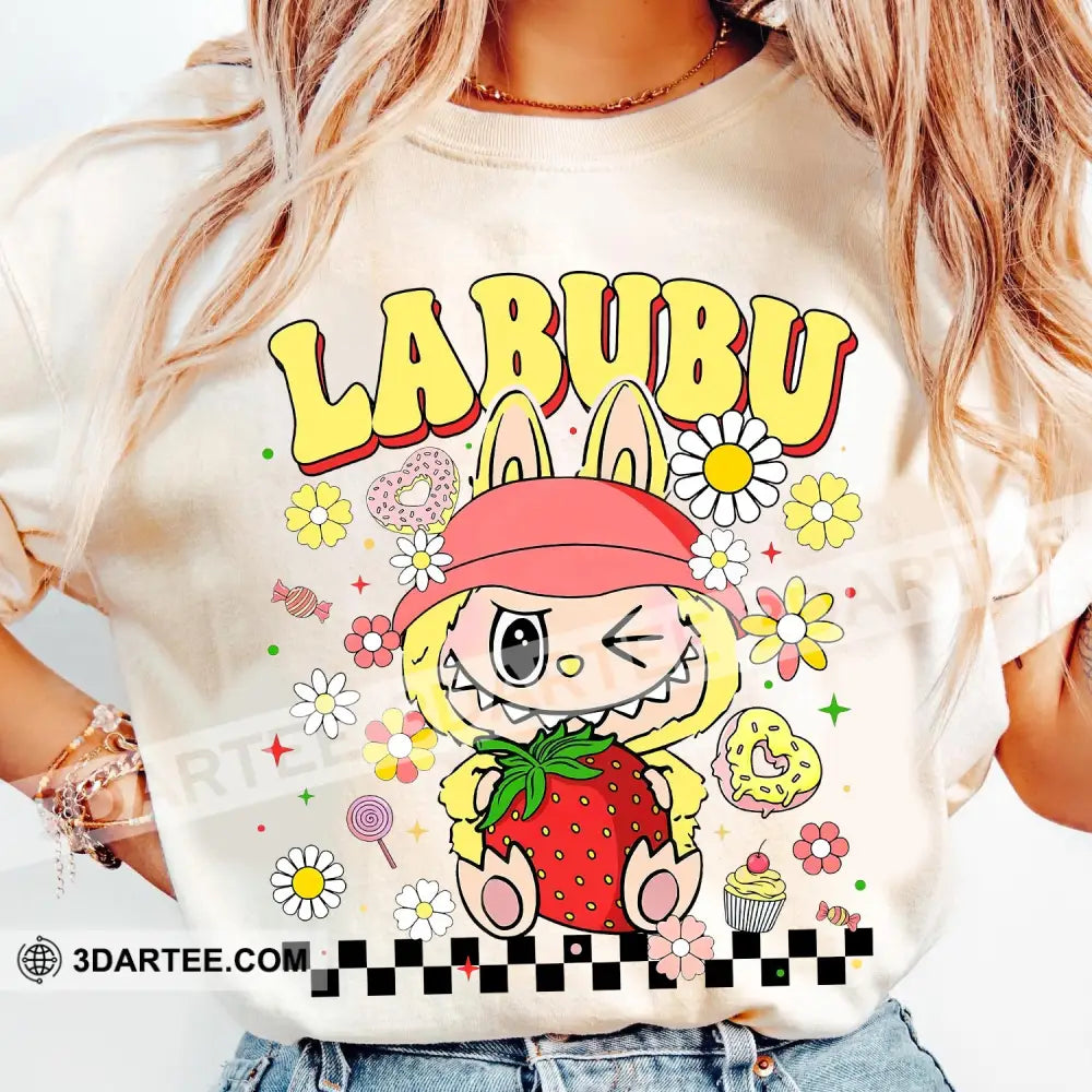 Kid And Adult T-Shirt - Labubu The Monsters T-Shirt The Cute Labubu Design Apparel