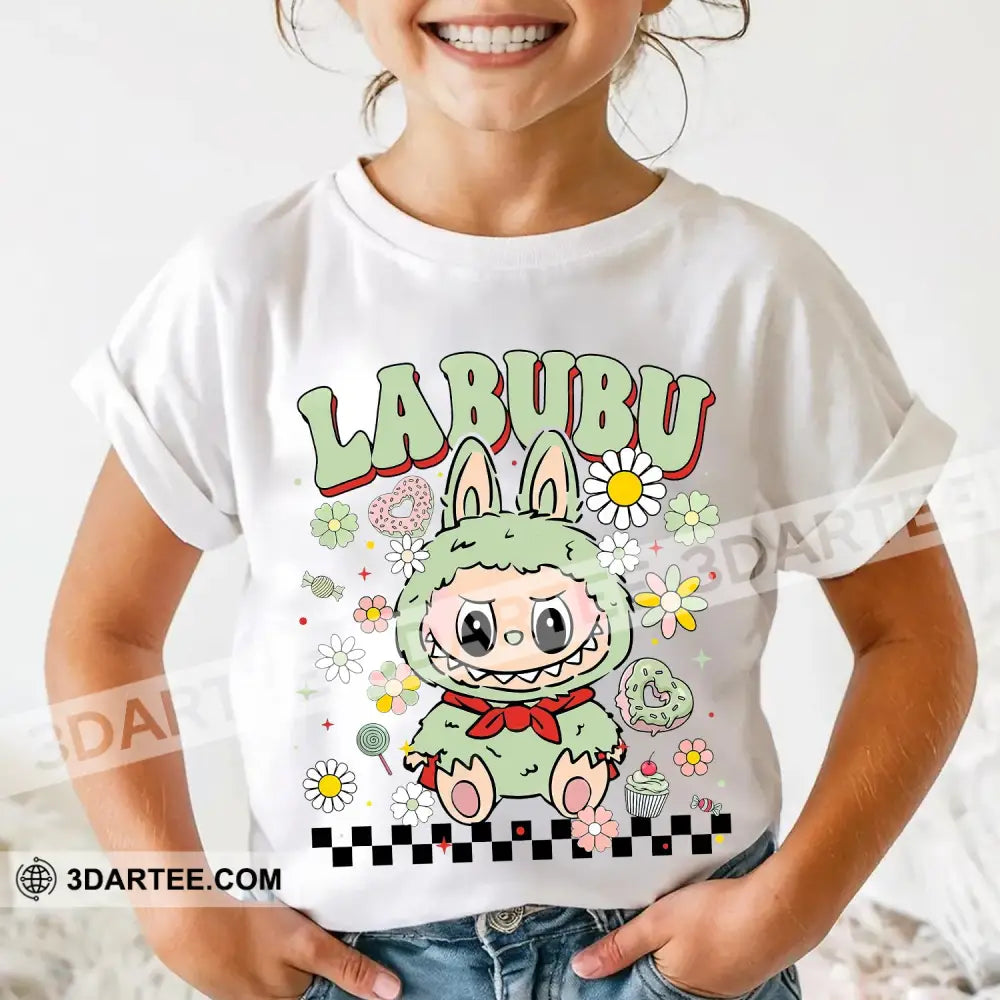 Kid And Adult T-Shirt - Labubu The Monsters T-Shirt The Cute Labubu Design Apparel