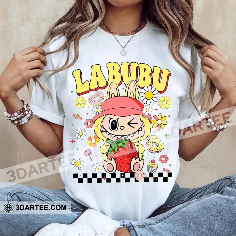 Kid And Adult T-Shirt - Labubu The Monsters T-Shirt The Cute Labubu Design Apparel