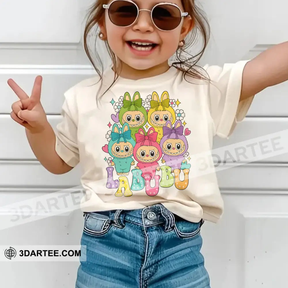 Kid And Adult T-Shirt - Labubu The Monsters T-Shirt The Cute Labubu Design Apparel