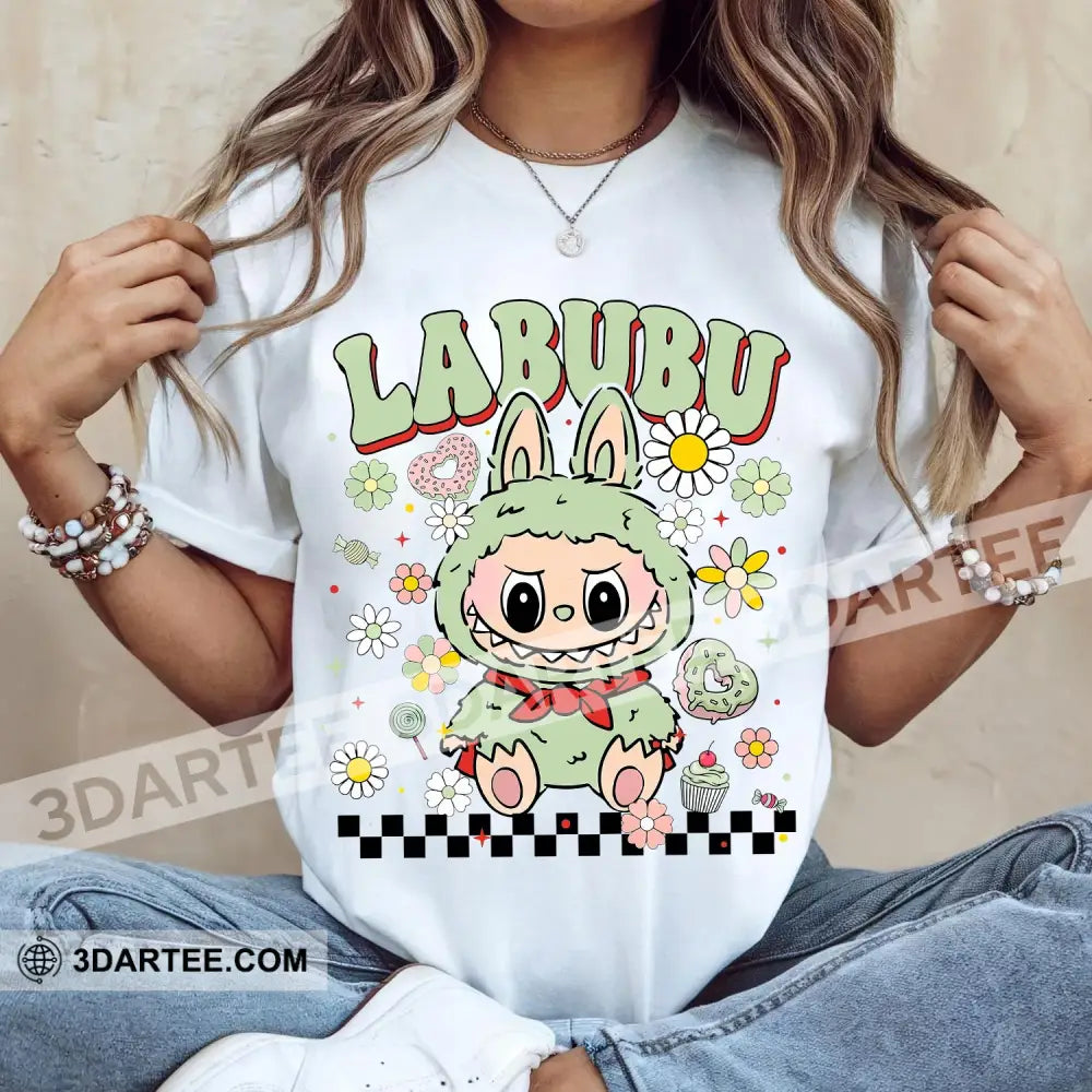 Kid And Adult T-Shirt - Labubu The Monsters T-Shirt The Cute Labubu Design Apparel