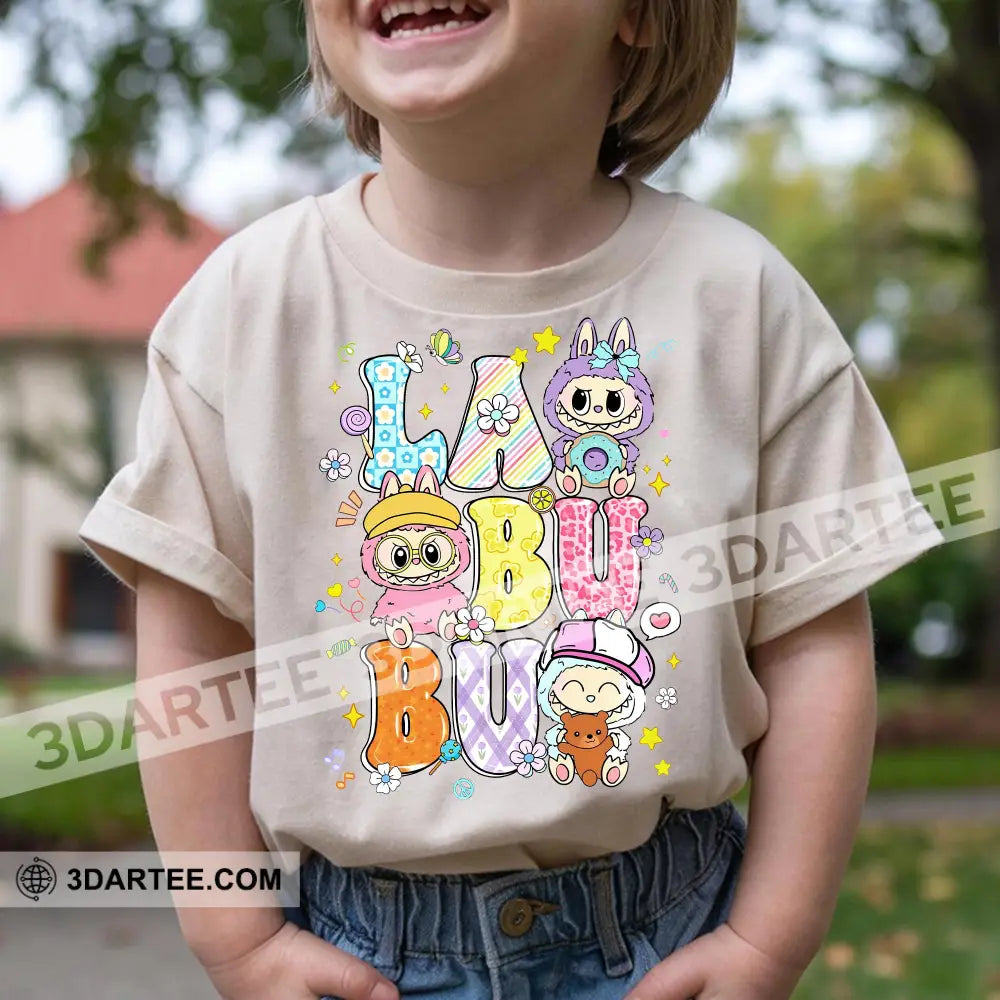 Kid And Adult T-Shirt - The Monsters Labubu T-Shirt Cute Collectible Gift Apparel