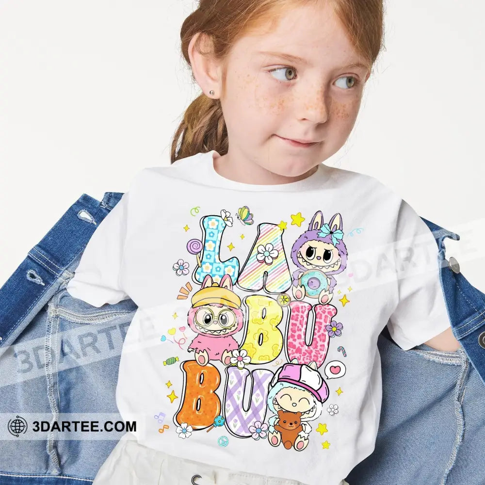 Kid And Adult T-Shirt - The Monsters Labubu T-Shirt Cute Collectible Gift Apparel
