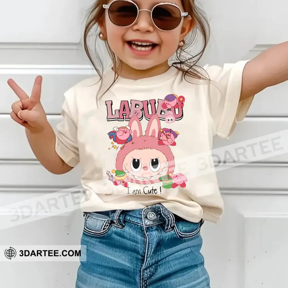 Kid And Adult T-Shirt - The Monsters Labubu T-Shirt Labubu In Bunny Costume Cute Collectible Gift Apparel
