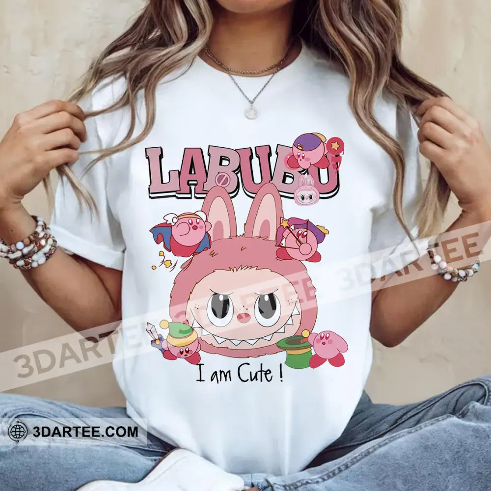 Kid And Adult T-Shirt - The Monsters Labubu T-Shirt Labubu In Bunny Costume Cute Collectible Gift Apparel