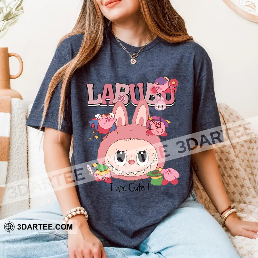 Kid And Adult T-Shirt - The Monsters Labubu T-Shirt Labubu In Bunny Costume Cute Collectible Gift Apparel