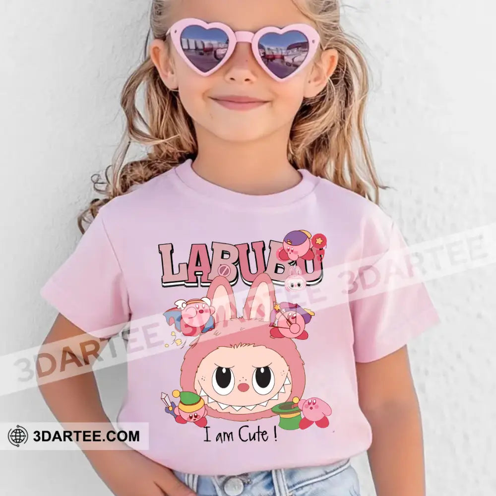 Kid And Adult T-Shirt - The Monsters Labubu T-Shirt Labubu In Bunny Costume Cute Collectible Gift Apparel