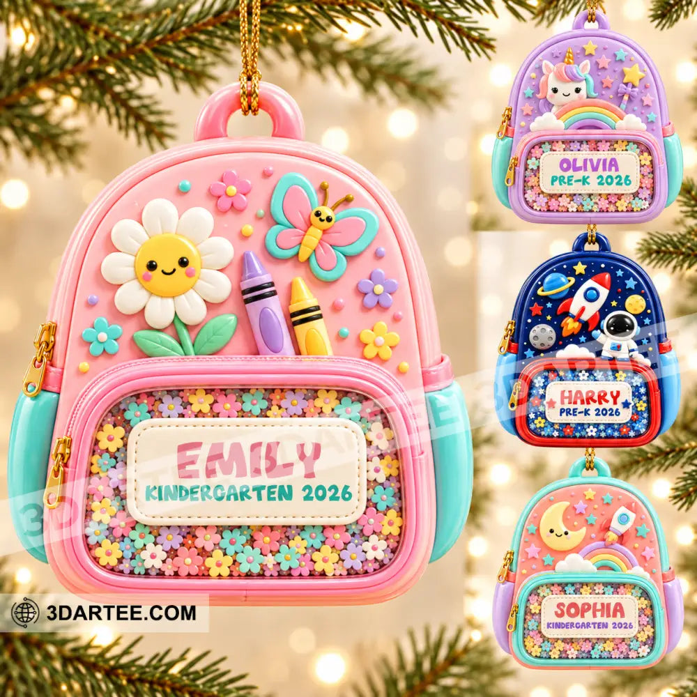 Kid Home Decor Christmas Ornament Personalized Ornament - Ornament