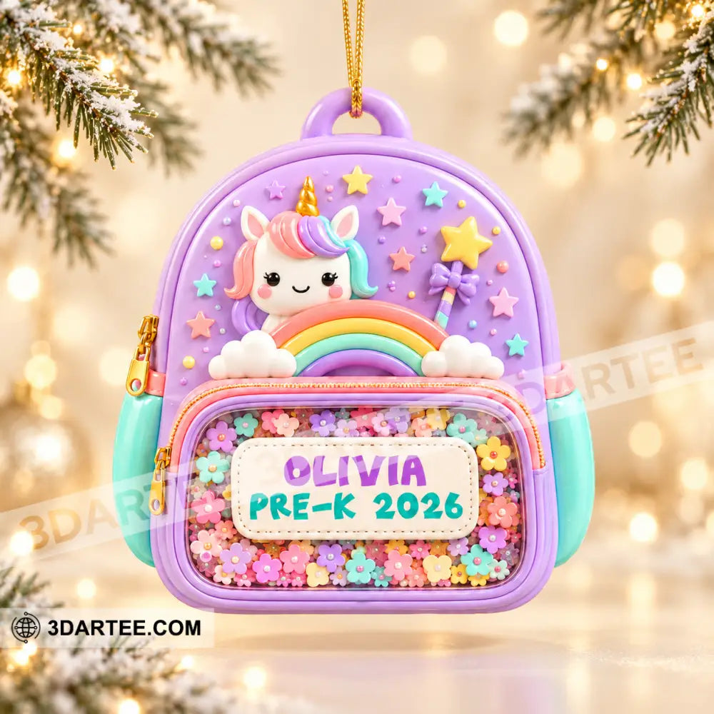 Kid Home Decor Christmas Ornament Personalized Ornament - Ornament