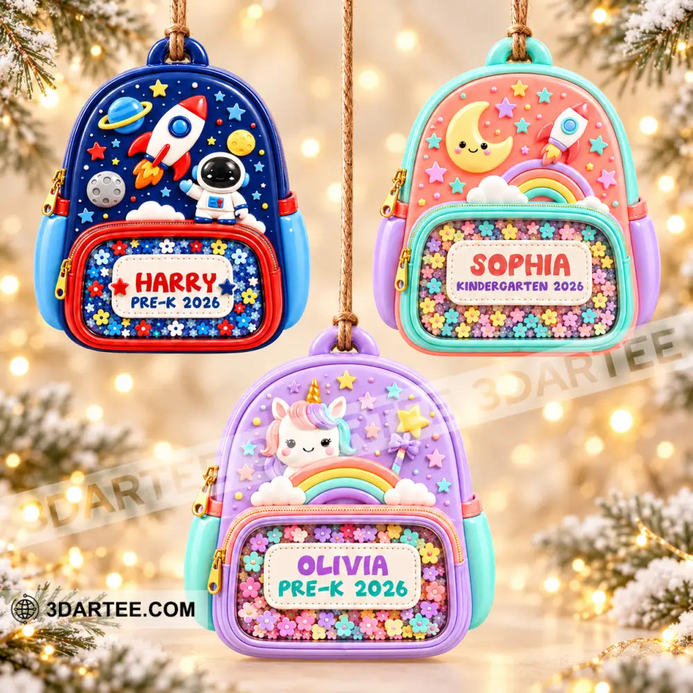 Kid Home Decor Christmas Ornament Personalized Ornament - Ornament