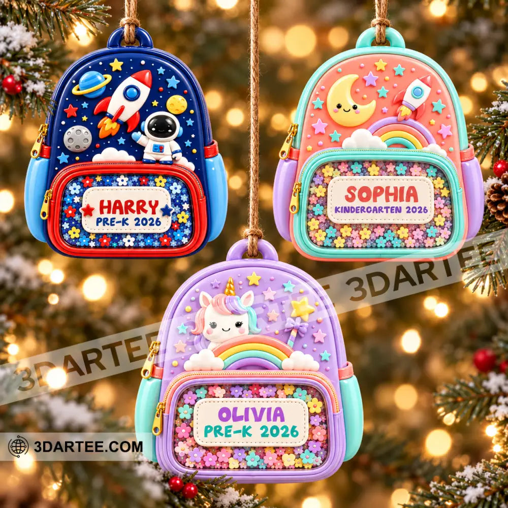Kid Home Decor Christmas Ornament Personalized Ornament - Ornament