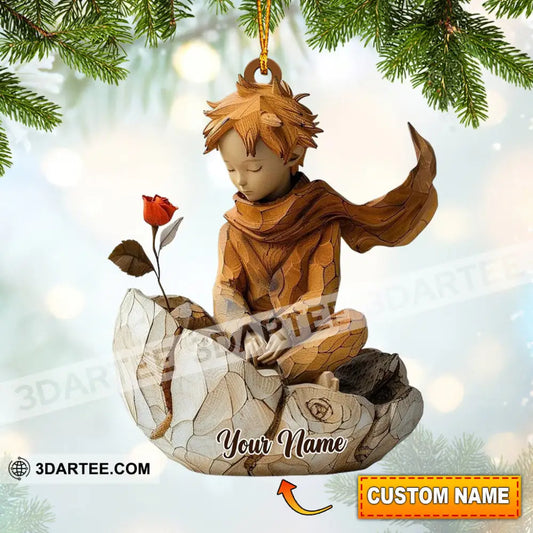Little Prince Home Decor Christmas Ornament Personalized Ornament 3.54’’ / 1 Ornament Ornament