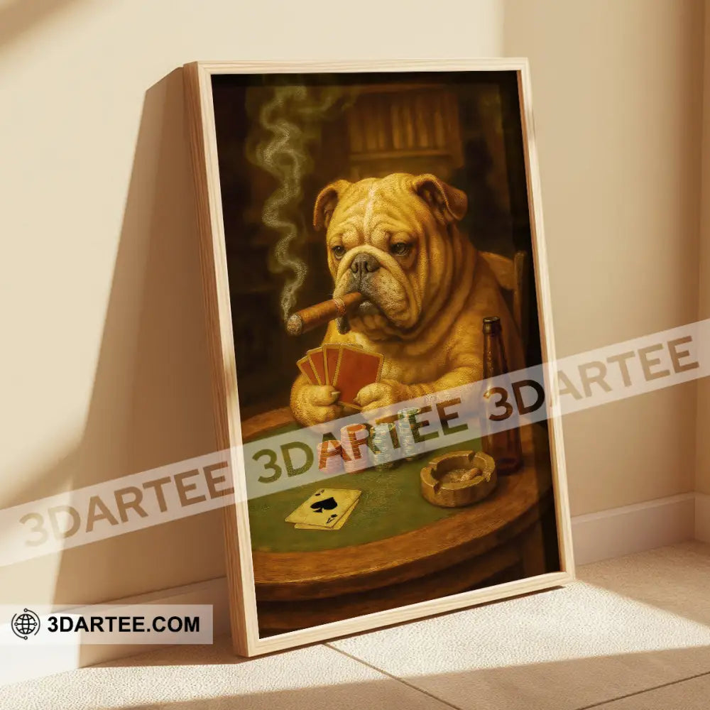 Love Poker Home Decor Gift Canvas Poster