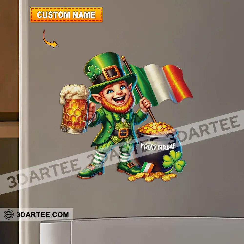 Lucky Patrick’s Day Fridge Magnet - Personalized