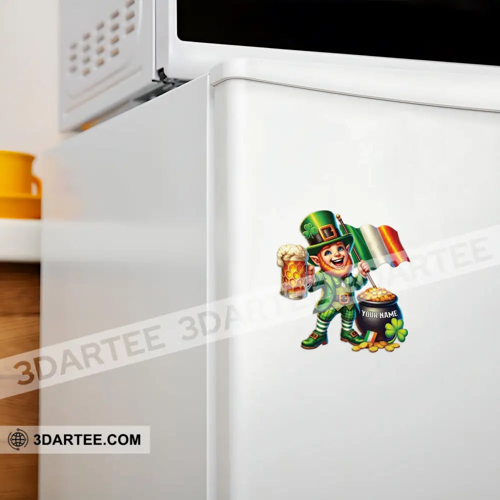 Lucky Patrick’s Day Fridge Magnet - Personalized