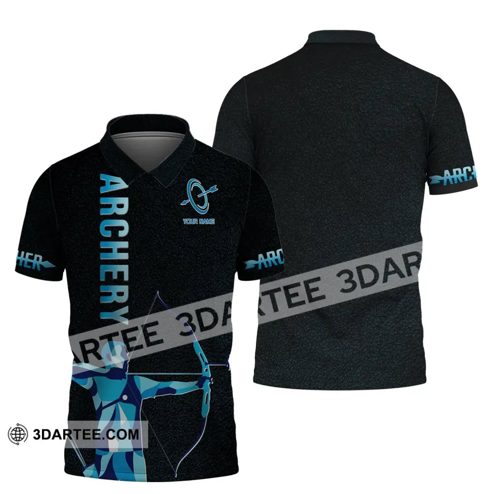 Man Shirt Archery T-Shirt Ice Polo Gifts For Lovers / S