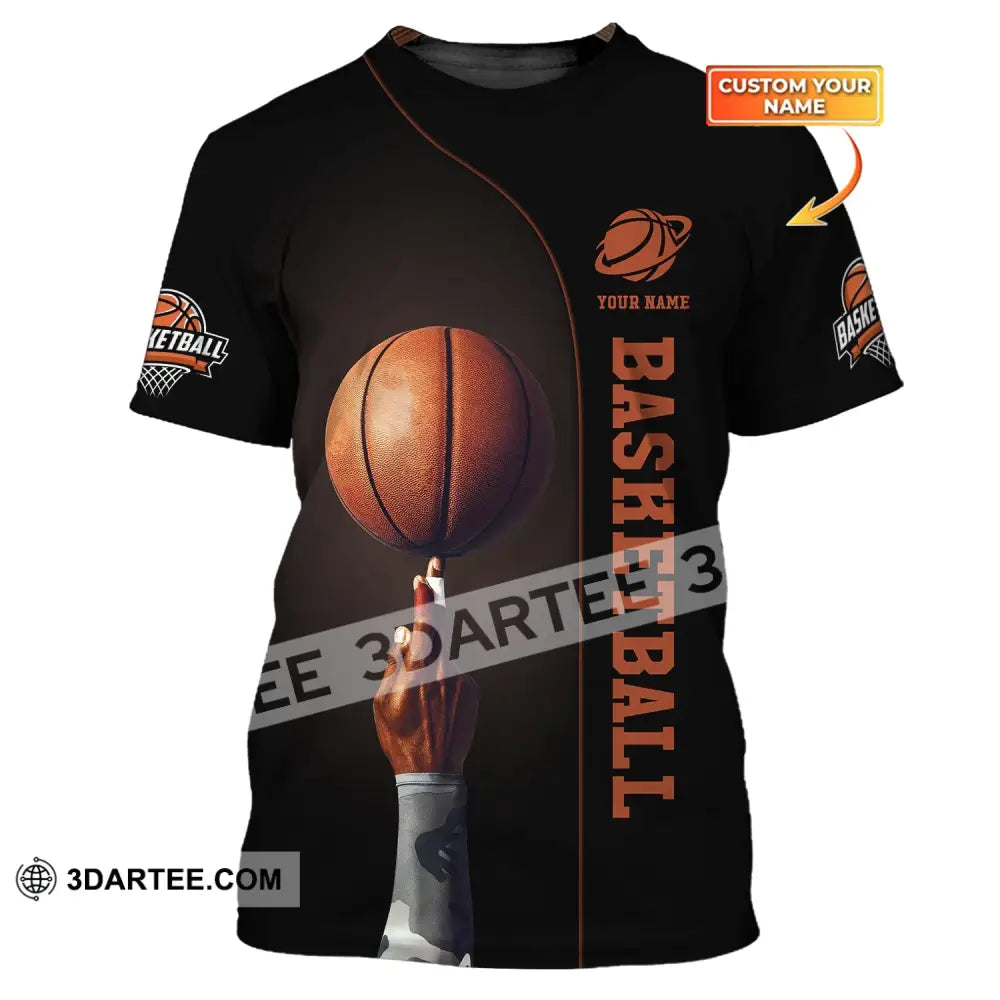 Man Shirt Basketball Custom Name T-Shirt Clothing Gift For Player / S