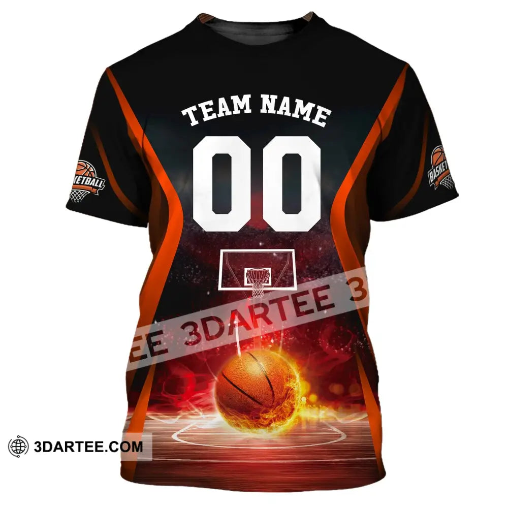 Man Shirt Basketball Polo Custom Name And Number T-Shirt Gift For Player / S