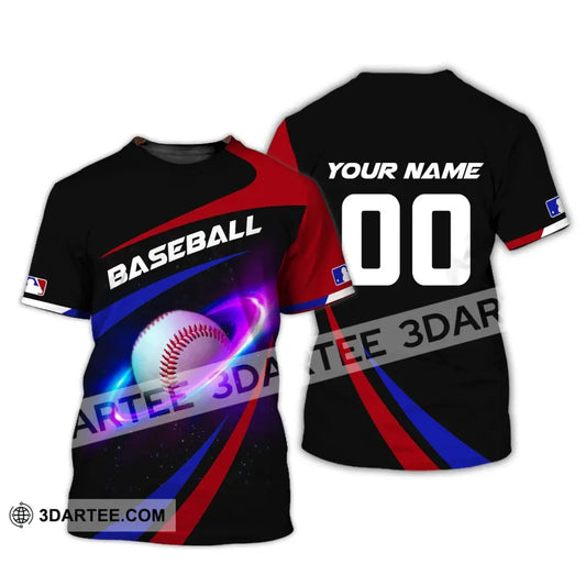 Man Shirt Custom Name And Number Baseball T-Shirt Gift For Player / S